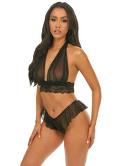 Maylah Sheer Bra Set