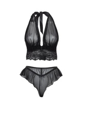 Maylah Sheer Bra Set