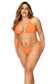 Melissa Ribbed Texture Multi-Way 2 Piece Bikini Set