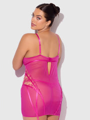 Nova Pink Chemise Set