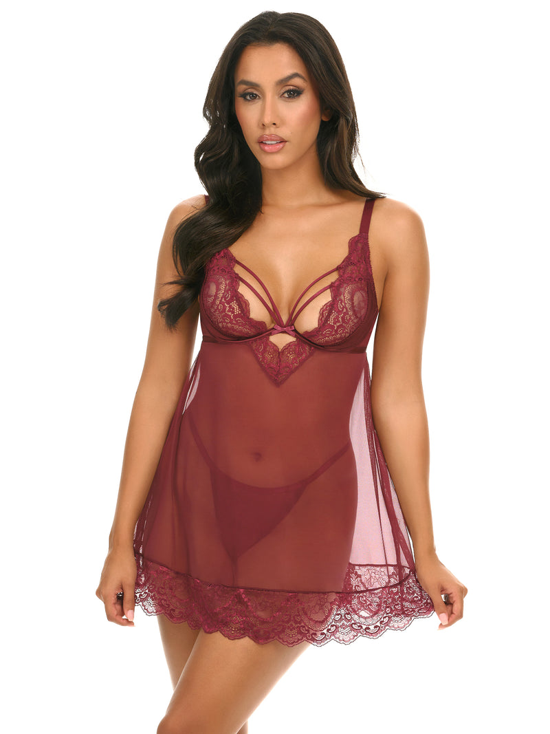 Wynter Cage Babydoll Set