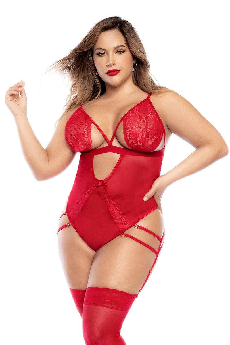 Ella Bodysuit with Removable Suspenders