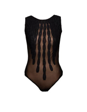 Paradox Cascade Black Bodysuit