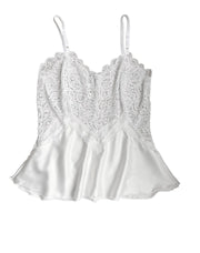 Paradox Off White A-line Babydoll Set