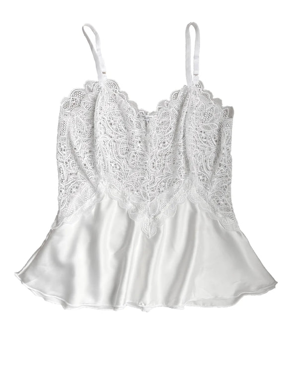 Paradox Off White A-line Babydoll Set